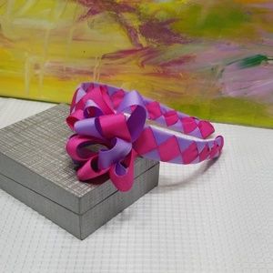 Grosgrain Ribbon Woven Headband (1inch) headband.